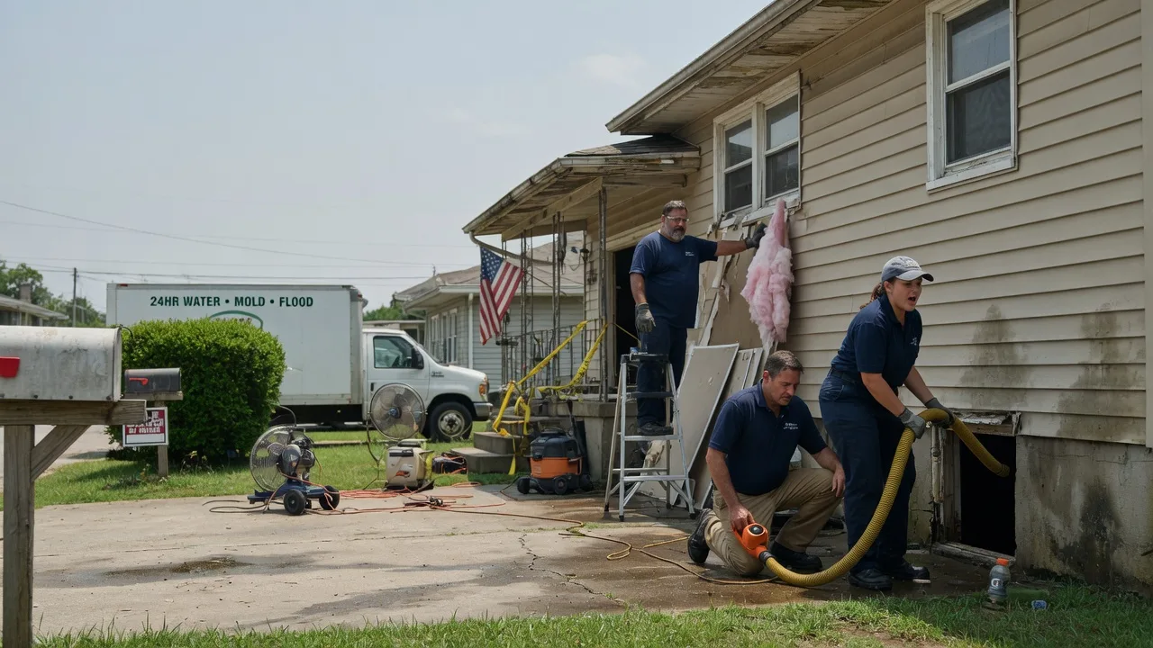Water Damage Repair in Muse, OK near me